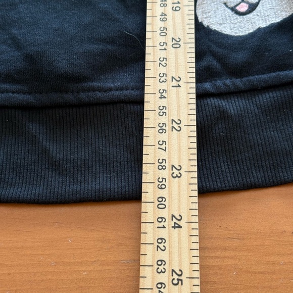 Jane & Delancey NWT Women's L Holiday Dog Embellished Black Long Sleeve Sweater - Picture 11 of 11